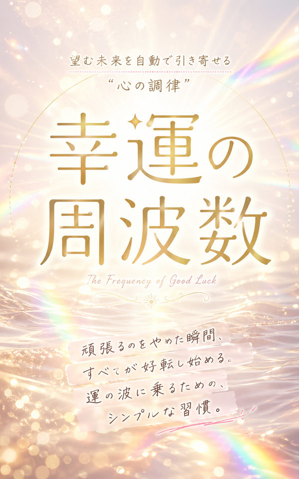 スピリチュアル系のAIで生成した表紙サンプル