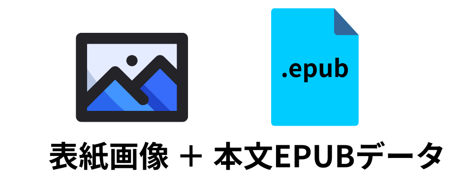 Kindle出版に必要な2つのデータ（本文EPUBデータと表紙データ）